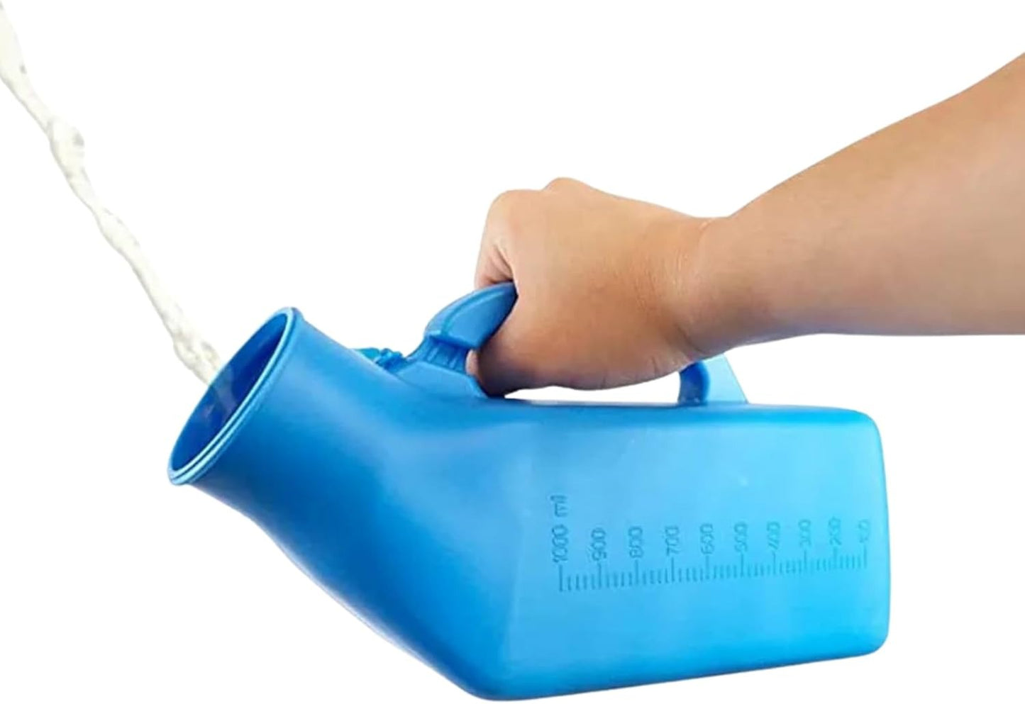 AIRM HEALTH Urinflasche für Männer – Auslaufsicher & tragbar, 1000 ml mit Deckel (8485)