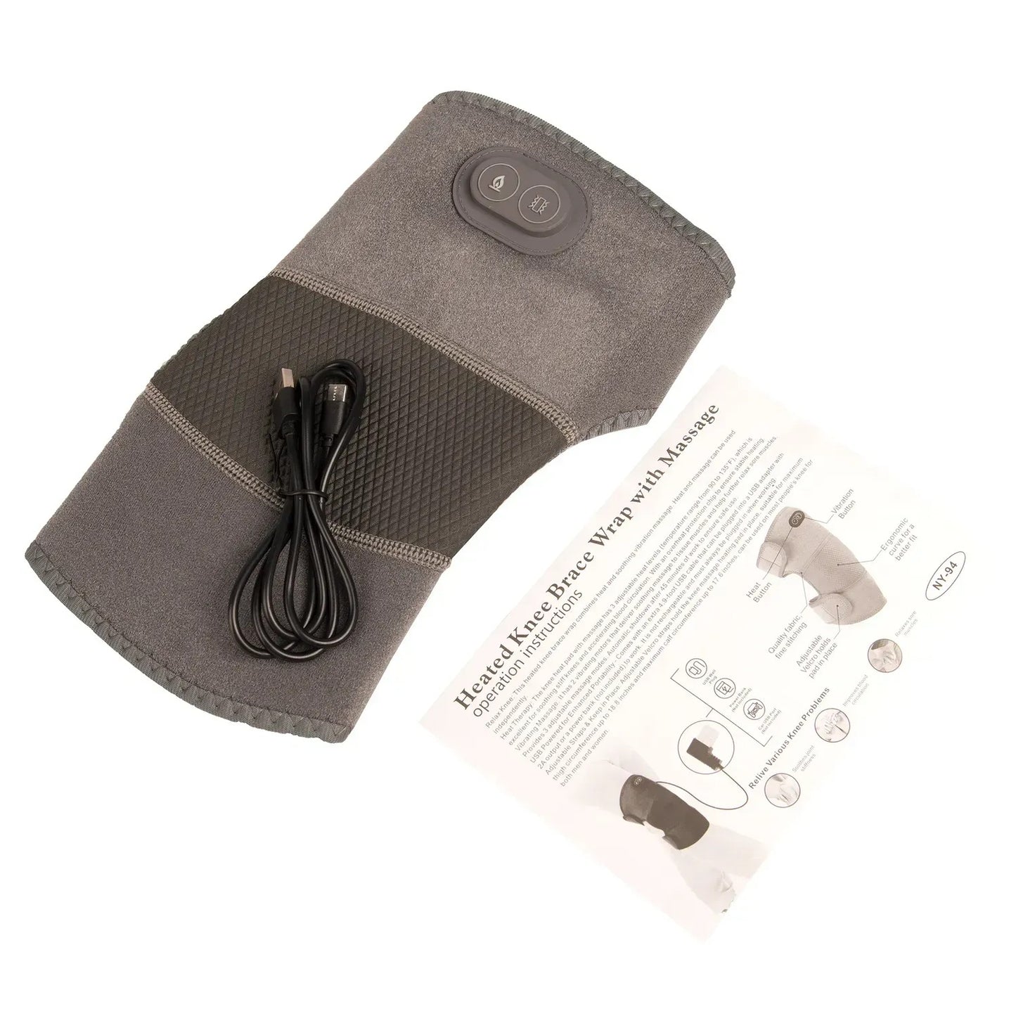 AIRM HEALTH Massagegerät mit Heizung für Knie, Schulter und Ellbogen (89410001)