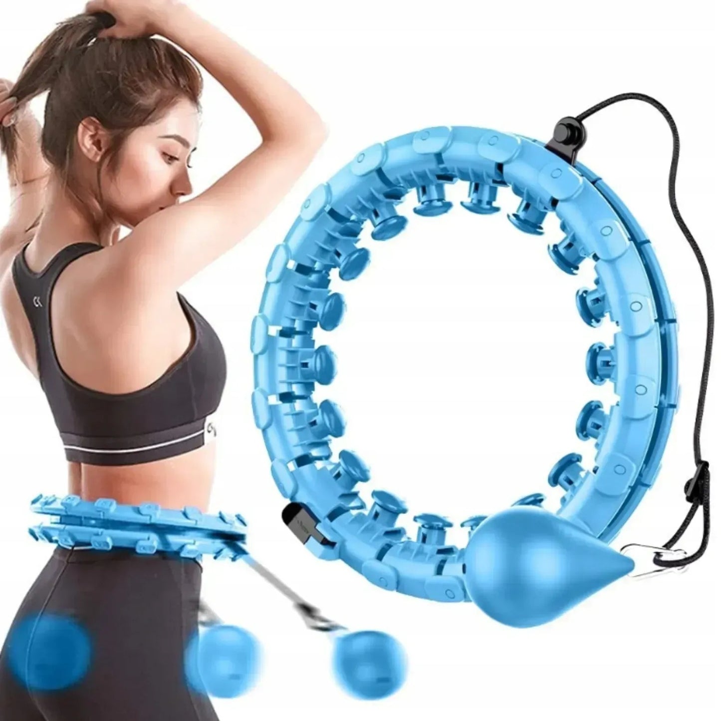 AIRM HEALTH Hula Hoop mit Gewicht (8659)